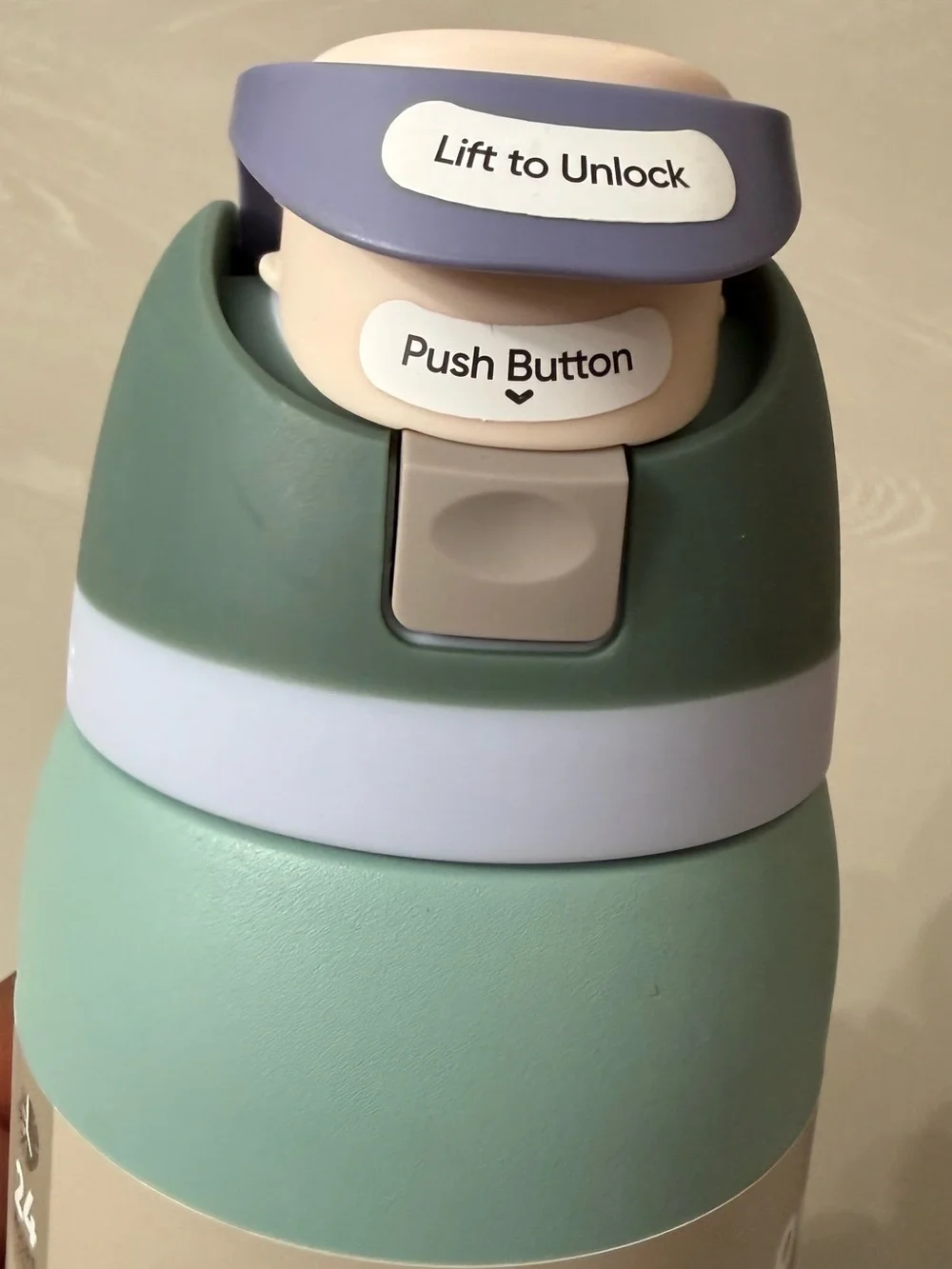 owala Insulated Water Bottle with Built-In Straw - Sage Green